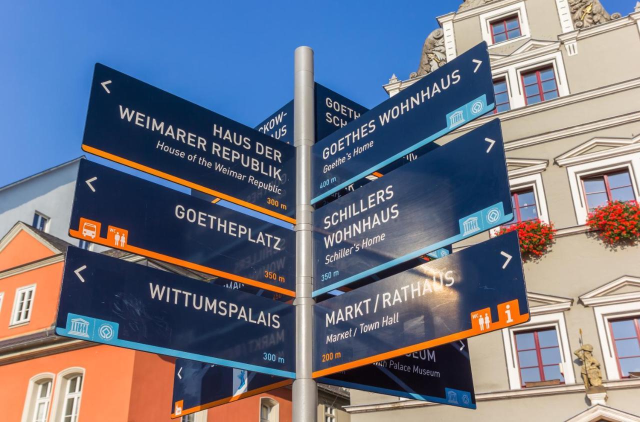 Cityappartement Am Goethehaus Weimar Kültér fotó